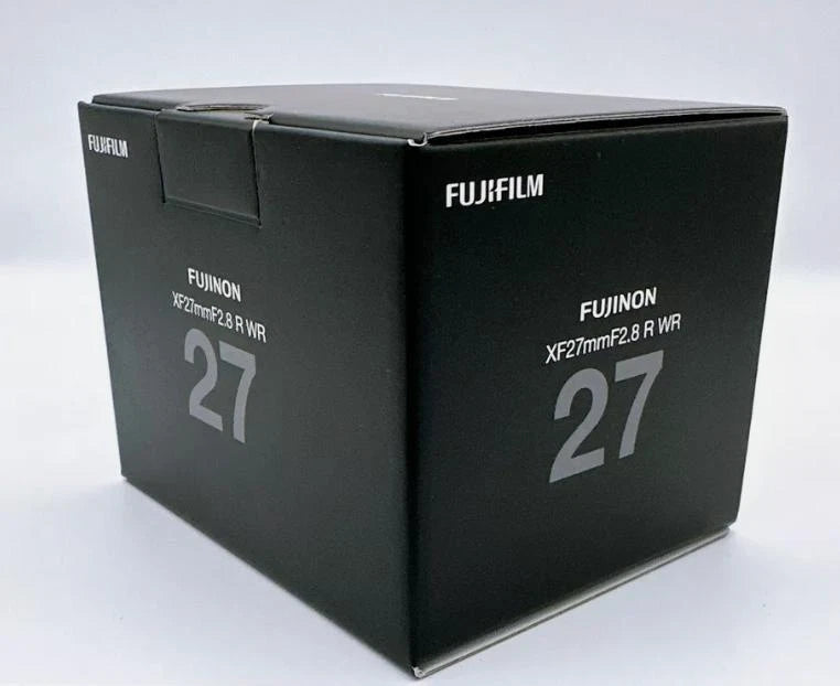 FUJIFILM Fuji Fujinon XF 27mm f/2.8 R WR X Series Mirrorless Camera Lens Black
