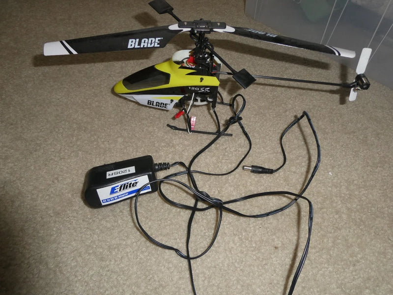 Blade 120 SR RC Radio Control Helicopter with Power Supply Cord