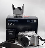 Panasonic Lumix DMC-FZ7 6MP Digital Camera 12x Zoom | Boxed + 16MB SD | Tested