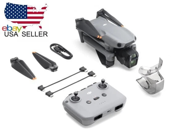 DJI Air 3S RC-N3 Controller Dual 4K 60fps HDR Video 45Mins 20km 12.43mi Flight