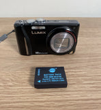 Panasonic Lumix DMC-TZ19 14.1MP Digital Camera 16x Optical Zoom Full HD - Tested