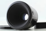Nikon AF Micro Nikkor 55mm f/2.8 macro lens with silver barrel and front glass element