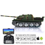 Henglong 1/16 7.0 PRO Jadpanther RTR IR BB RC Tank 3869 FPV Metal Tracks Wheels