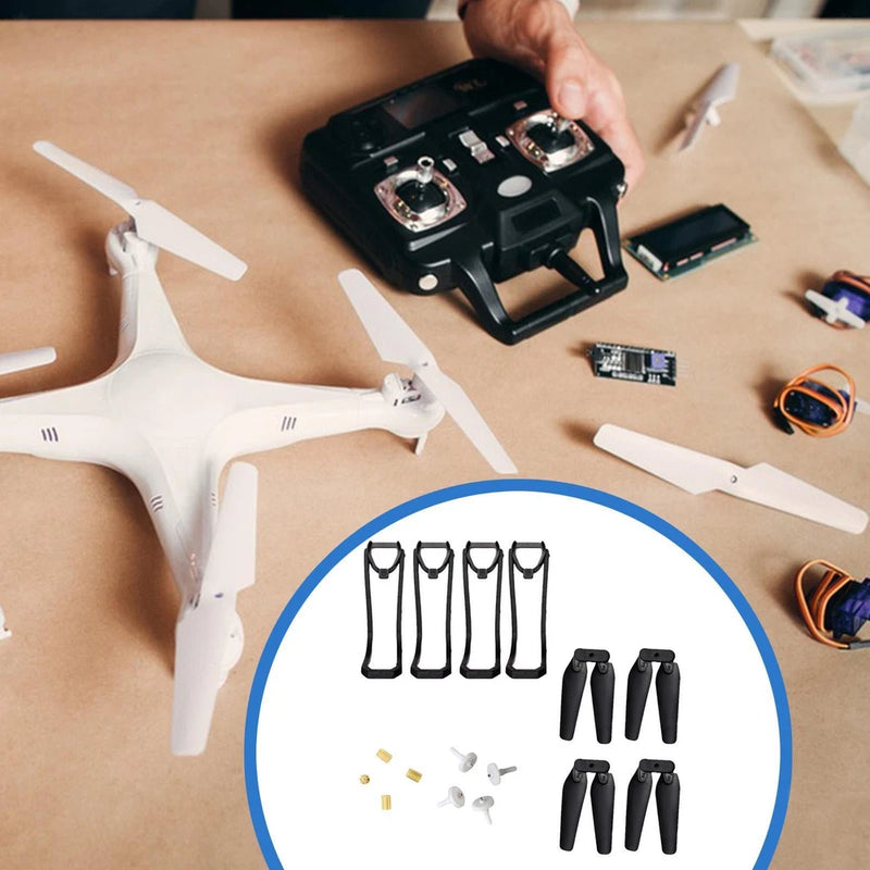 Folding Quadcopter Spare Parts, Propeller,Protective Frame and