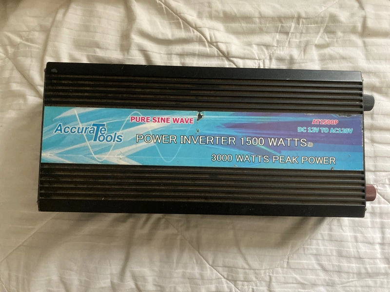 1500W Pure Sine Wave Power Inverter with LED Meter of Input Voltage and Outpu...