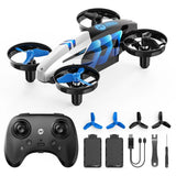 Holy Stone HS210T Mini Drone for Kids, 2-in-1 RC Quadcopter Indoor Toy Blue