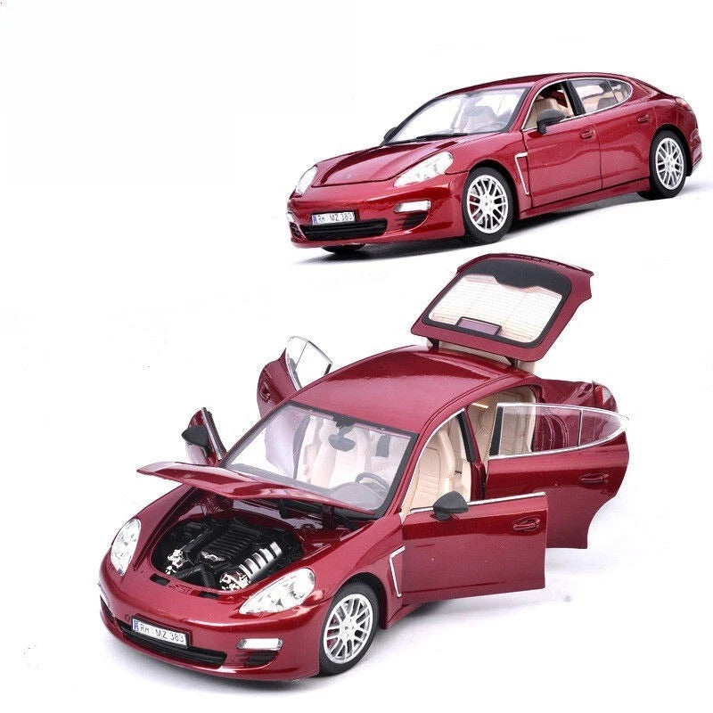 Porsche Panamera1:18 Scale Diecast Model Car Wine Box Toy Gift Home Office Desk