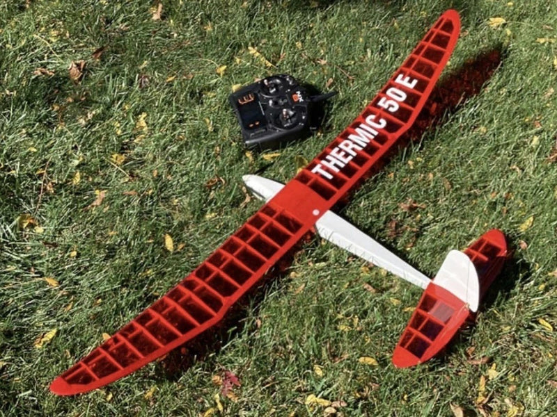 Jasco Thermic 50E - designed by Jim Zare 50" Span RC Airplane Short Kit + Plan