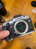 Fujifilm Fuji X-T1 XT1 Mirrorless Digital Camera(Body Only) English Silver