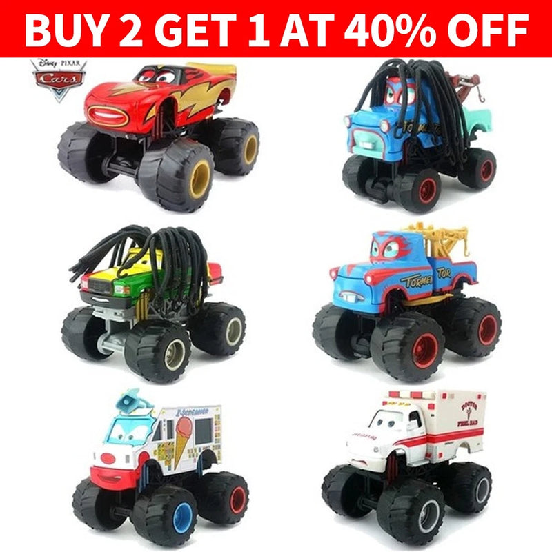 Disney Pixar Cars Toon Rasta Monster Ice Cream Truck Model Toy Car Kids Gifts US
