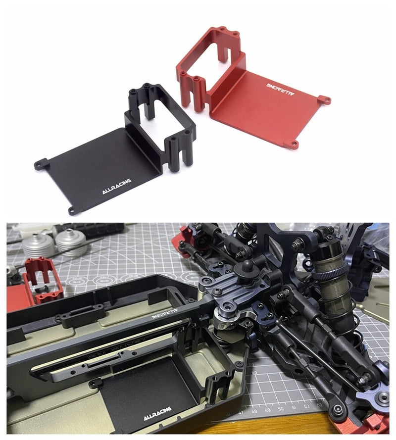 Aluminum Alloys Servo Mount ESC Base for Tekno RC eb48 et48 2.0 allracing RC CAR