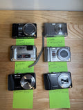 AS IS Point and Shoot Digi Digital Camera Lot of 6 Panasonic Lumix Cameras