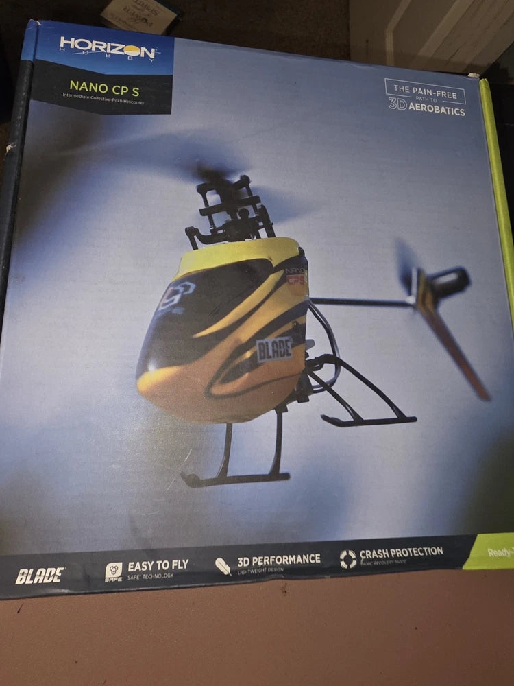 Blade Nano CP-S RTF Horizon Hobby RC Helicopter Ready To Fly With Remote - S