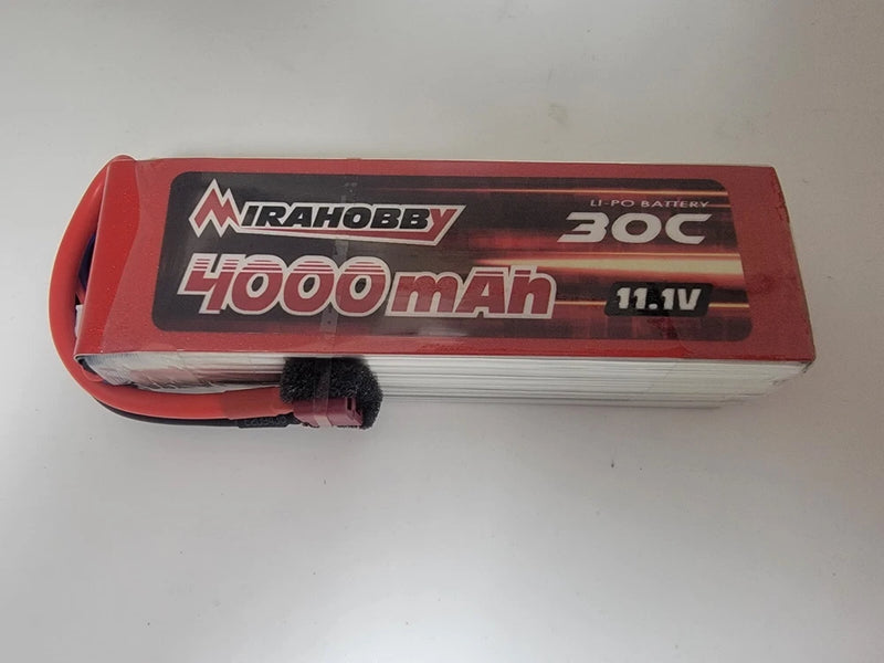 MIRA HOBBY 30C 4000mAH 11.1v hobby RC Car Airplane, Helicopter battery Battery