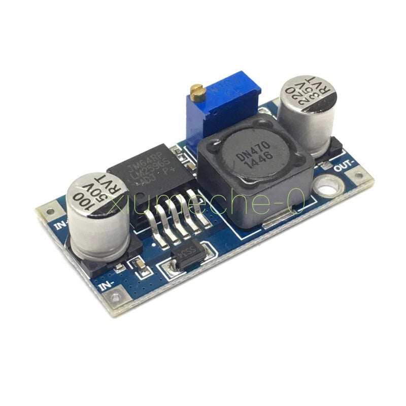DC-DC 1.25V-35V LM2596 Step Down Adjustable Buck Converter Module Power Supply