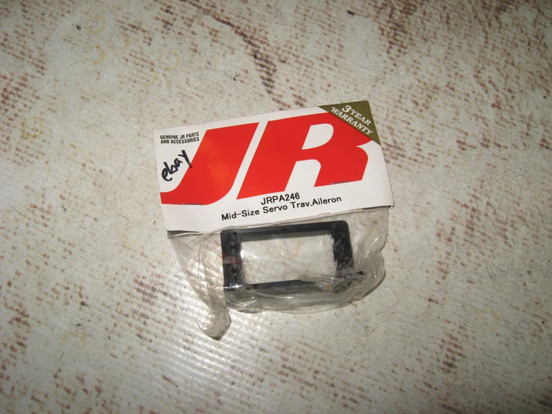 JR RC Helicopter Spares Mid Size Sero Mount Tray Plastic Black (1) JRPA246