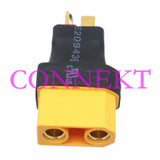 XT90 Female to T-Plug Deans Male No wire adapter For RC Convert Battery Converter