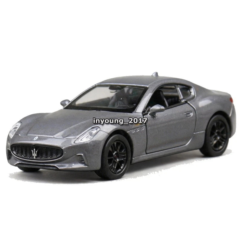 1:43 2023 Maserati GranTurismo Folgore Model Car Diecast Toy Cars Toys for Boys