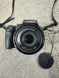 Panasonic Lumix DC-FZ80D Point & Shoot Digital Camera W/ Battery, Cable, Bag