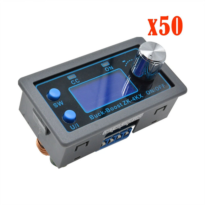 50pcs ZK-4KX CNC DC-DC Buck Boost Converter Module CC CV Voltage Regulator