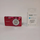 Fujifilm FinePix JZ100 14MP Digital Camera - Red - For Parts or Repair