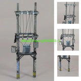 Diorama 1:64 Scale Transformer Model Power Pole Railway House Scene Accessories