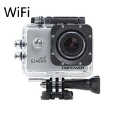 DBPOWER Waterproof Action Camera 12MP 1080P HD, Accessories Kit (Wifi Silver)