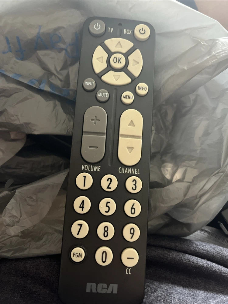RCA RC27A DIGITAL TV CONVERTER BOX REMOTE CONTROL ZZ8-2(18) Converter