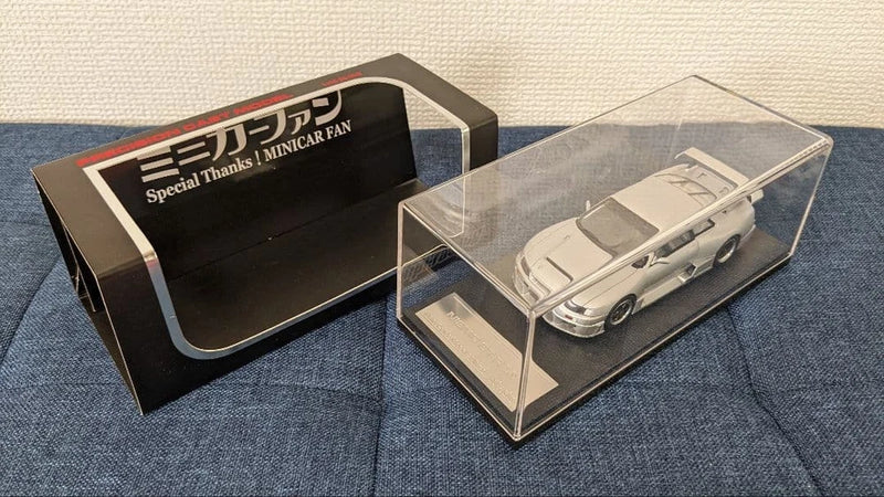 Nismo NISMO GT-R LM 1/43 Mini Model Black Silver Limited Edition Used
