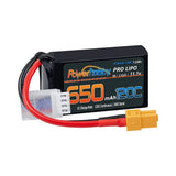 3S 11.1V 650mAh 120C XT60 Graphene Lipo Battery Powerhobby PHB3S650MAH120CXT60 Battery