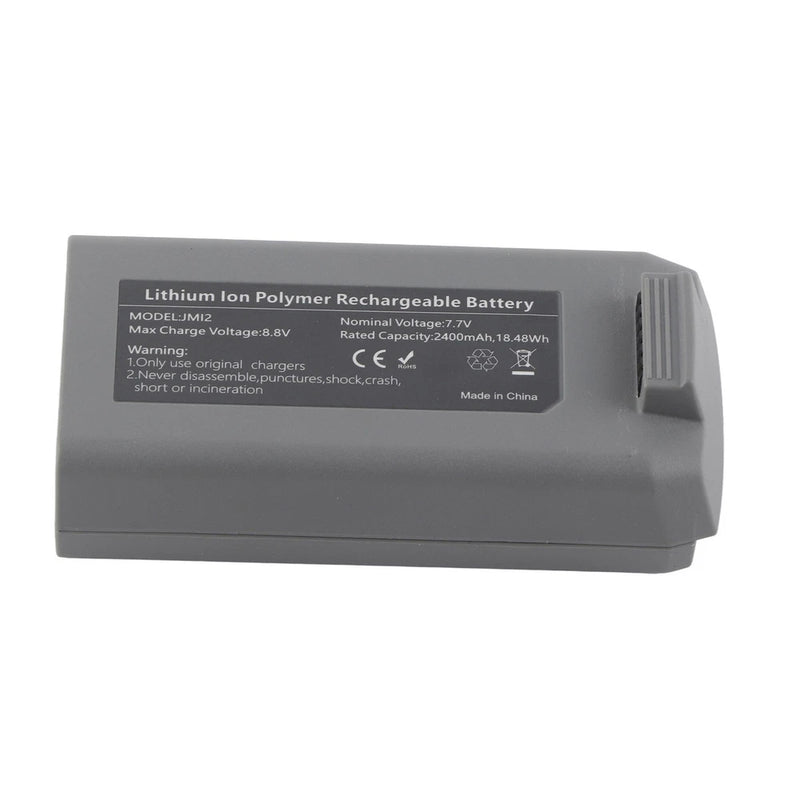 Rechargeable drone battery pack, dark gray lithium ion polymer, model JM2
