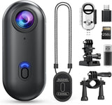 Z10 4K Action Camera, 256GB Wearable Sports Camera with Waterproof Case, Magneti