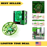 Force1 Scoot Skeet Drone Electronic Shooting Game for Kids (Drone Only)- Green