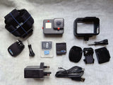 GoPro HERO6 Black Action Camera Touch Screen 4K HD + Head Strap and Quick Clip