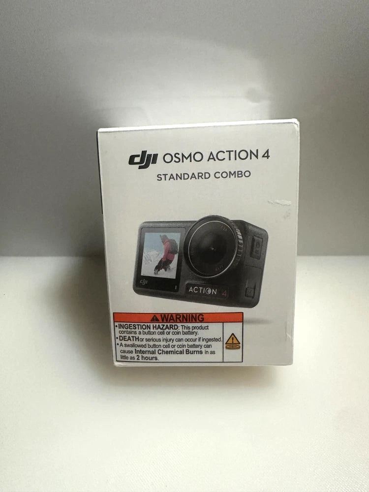 NEW DJI Osmo 4 Standard Combo Action Camera: 4K UHD, miniSD, 10MP, 64GB