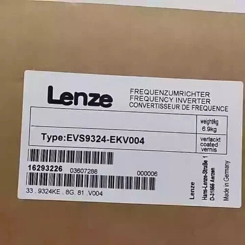 EVS9324EKV004 NEW LENZE SERVO DRIVE INVERTER EVS9324-EKV004