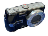 Panasonic DMC-TZ3 Digital Camera 10x Optical Zoom Leica Lens Black Compact