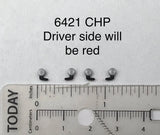 4-Pack 1/64 Scale Model Spotlight Red Clear Fire Police Car SUV 6421 CHP