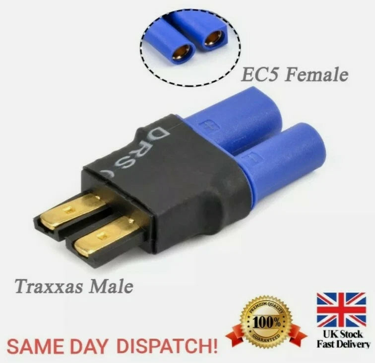 EC5 Female to T-R-X Male Adapter Converter Connector lipo battery Adaptor RC Converter
