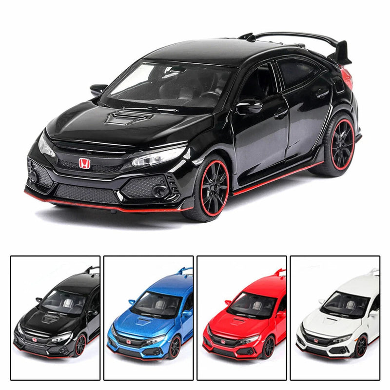 Honda Civic Type R 1:32 Scale Model Car Diecast Toy Vehicle Collection Gift Kids