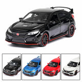 Honda Civic Type R 1:32 Scale Model Car Diecast Toy Vehicle Collection Gift Kids