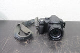Panasonic DMC-FZ7 Camera Body W/ Strap No Battery Broken Glass For Parts