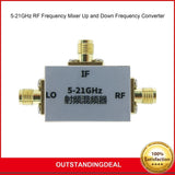 5-21GHz RF Frequency Mixer Up and Down Frequency Converter C/X/KU Band Mixer
