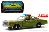 Greenlight 1:24 Model The A-Team 1977 Plymouth Fury U.S. Army Police Green 84103