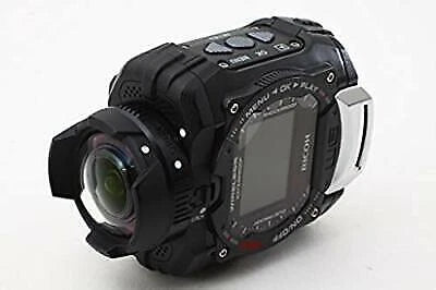 RICOH Pentax Waterproof Action Camera WG-M1 BK Black Superb