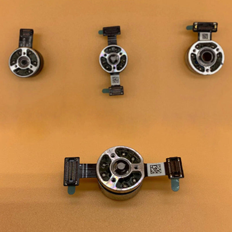 Gimbal axis motor repair part with circular housing and mounting brackets
