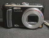 Panasonic Lumix DMC-TZ5 9.0MP Digital Compact Camera 10x Zoom Black - For Parts
