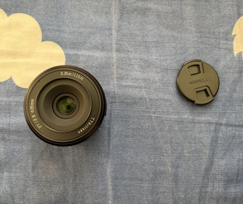 TTArtisan 27mm f/2.8 Standard Lens Fujifilm X Mount 39mm Filter Used