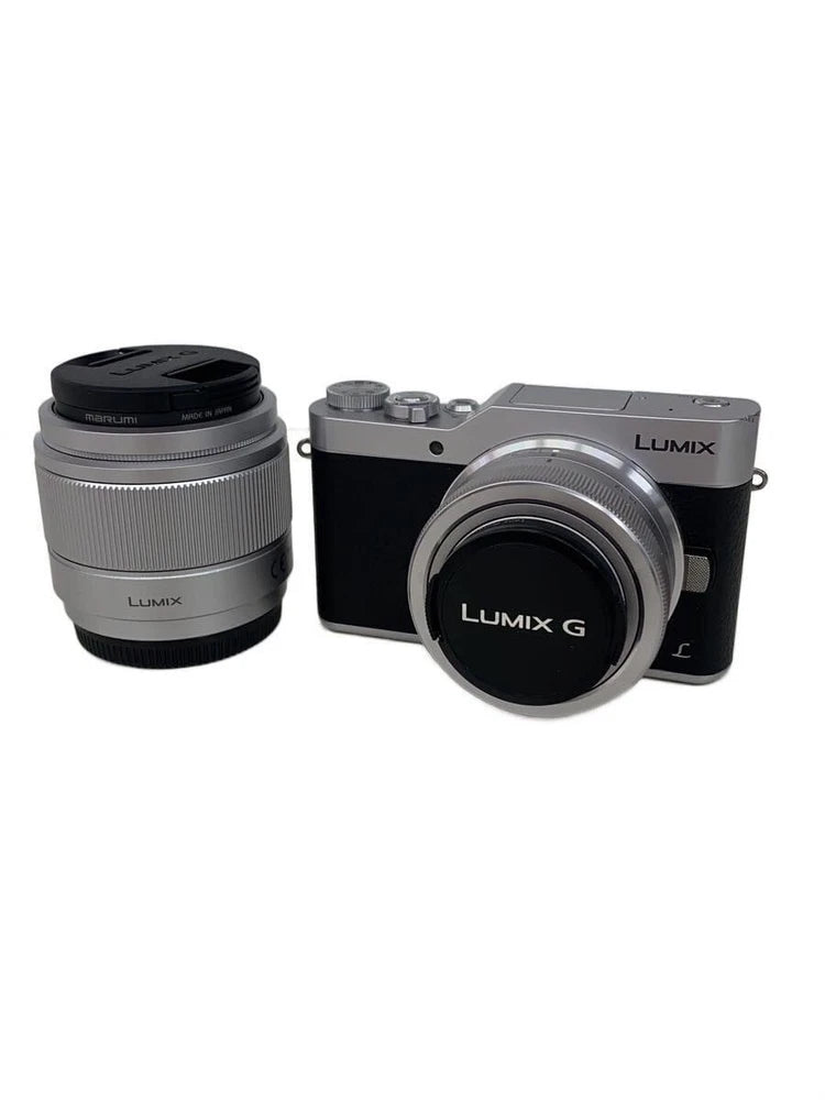 Panasonic Mirrorless DSLR Camera Lumix Dc-gf90w-k Double Lens Kit [black] Used