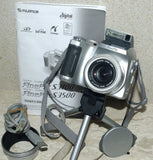 Fuji FinePix S3500 Digital Camera VGC with USB Cable Book 1GB Memory ~ FREEPOST